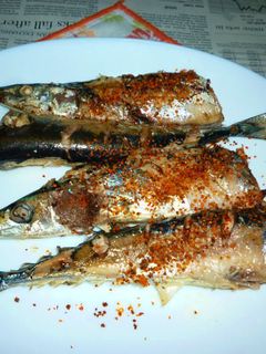 ようやく~新物汐秋刀魚の塩焼き-レシピのメイン写真