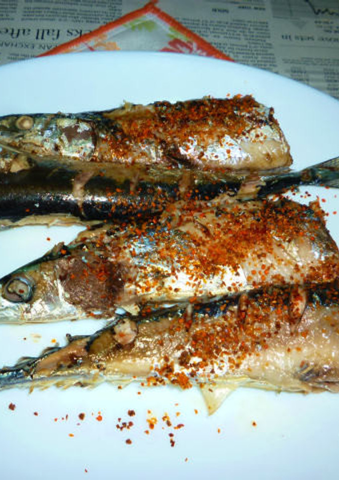 ようやく～新物汐秋刀魚の塩焼き-レシピのメイン写真