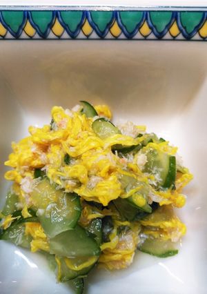 菊✿食べました〜酢の物で-レシピのメイン写真