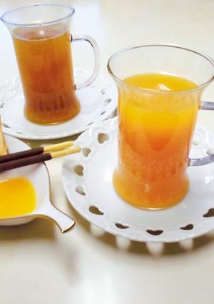 ホットハニーオレンジ-レシピのメイン写真