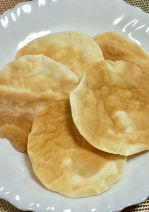 オーブントースターで餃子の皮のクラッカー-レシピのメイン写真
