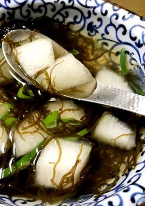 もずくと冬瓜のスープ-レシピのメイン写真