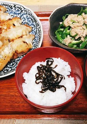 餃子定食-レシピのメイン写真