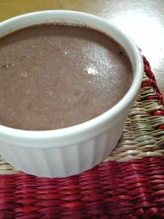 濃厚すぎ!つぶつぶチョコプリン-レシピのメイン写真