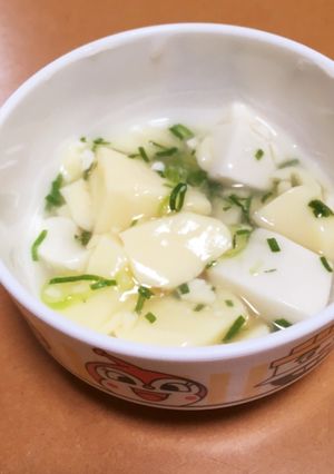 豆腐のトロトロあんかけ【１歳離乳食】-レシピのメイン写真