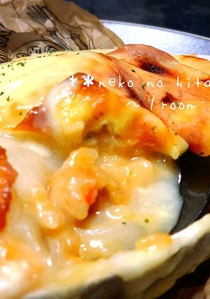 残りシチューでチキンライスドリア♡-レシピのメイン写真