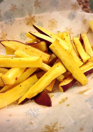 さつまいものカリッと揚げ-レシピのメイン写真