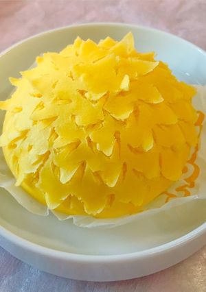 菊の花みたいみたいなカレーまん-レシピのメイン写真