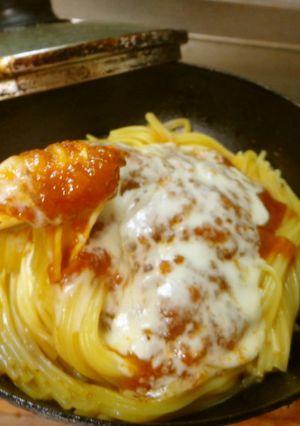 最速のラザニア風ミートスパゲティ-レシピのメイン写真