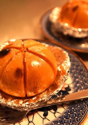 【焼き柿】材料3つで簡単トースターレシピ-レシピのメイン写真