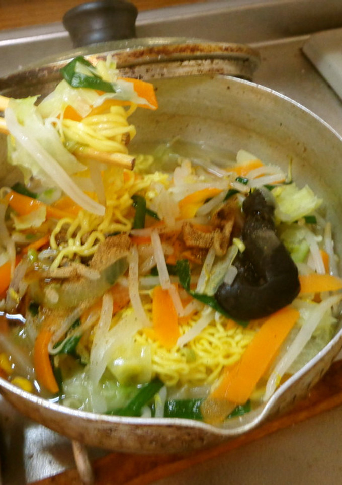 最速のたっぷり×２の野菜タンメン-レシピのメイン写真