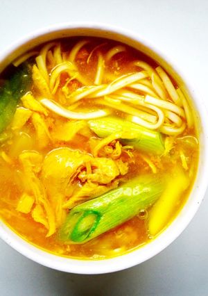 梅カレーうどん-レシピのメイン写真