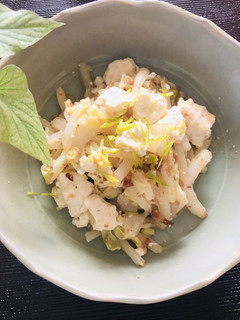 白菜と豆腐のおひたし☆冬の香-レシピのメイン写真