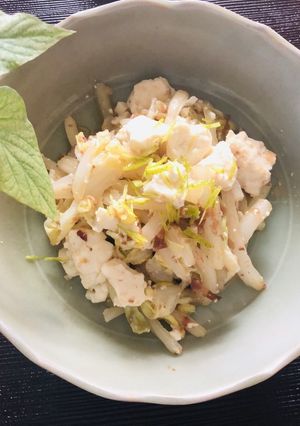 白菜と豆腐のおひたし☆冬の香-レシピのメイン写真