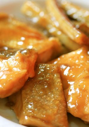 お弁当に！鮭とごぼうのうま煮-レシピのメイン写真