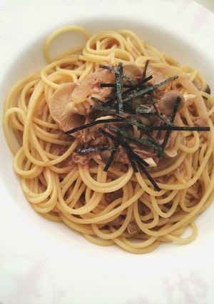 ツナのシンプル和風パスタ-レシピのメイン写真