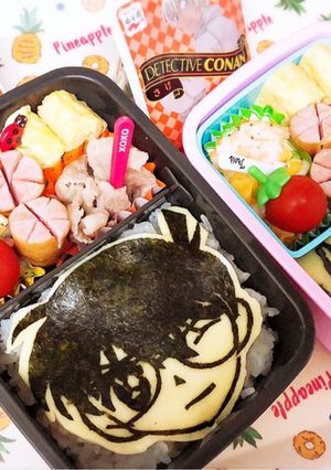 コナン キャラ弁 のりアート-レシピのメイン写真