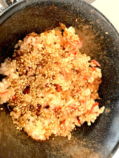 妊婦飯 簡単桜海老おにぎり!-レシピのメイン写真