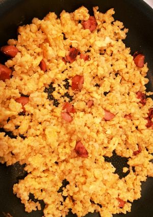 簡単炒飯おにぎり-レシピのメイン写真