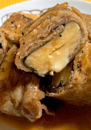 簡単！チーズin高野豆腐の大葉肉巻き♪-レシピのメイン写真
