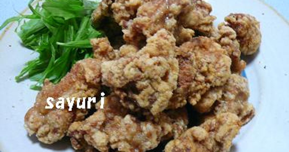から揚げ 新しいオーブンレンジがやってきた！石窯ドームでノンフライ唐