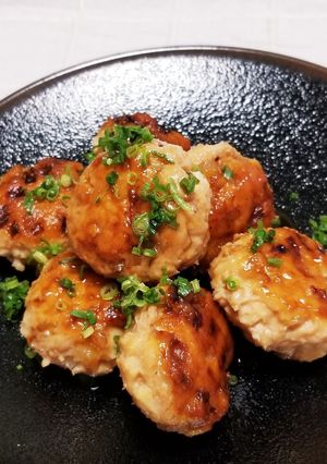 ☆甘辛たれ♪高野豆腐でかさ増し鶏つくね☆-レシピのメイン写真