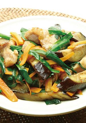 ご飯がすすむ！なすのピリ辛炒め-レシピのメイン写真