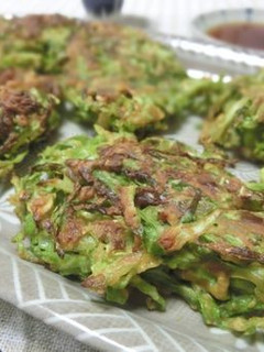 外葉が美味しい♪ キャベツのかき揚げ風-レシピのメイン写真