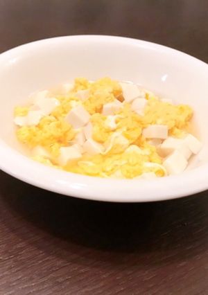 豆腐の卵とじ-レシピのメイン写真