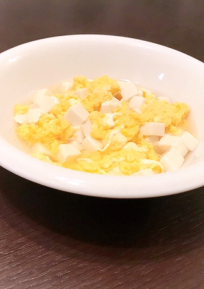 豆腐の卵とじ-レシピのメイン写真