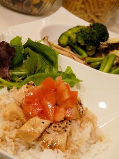 かじきのコロコロペッパーステーキ丼-レシピのメイン写真