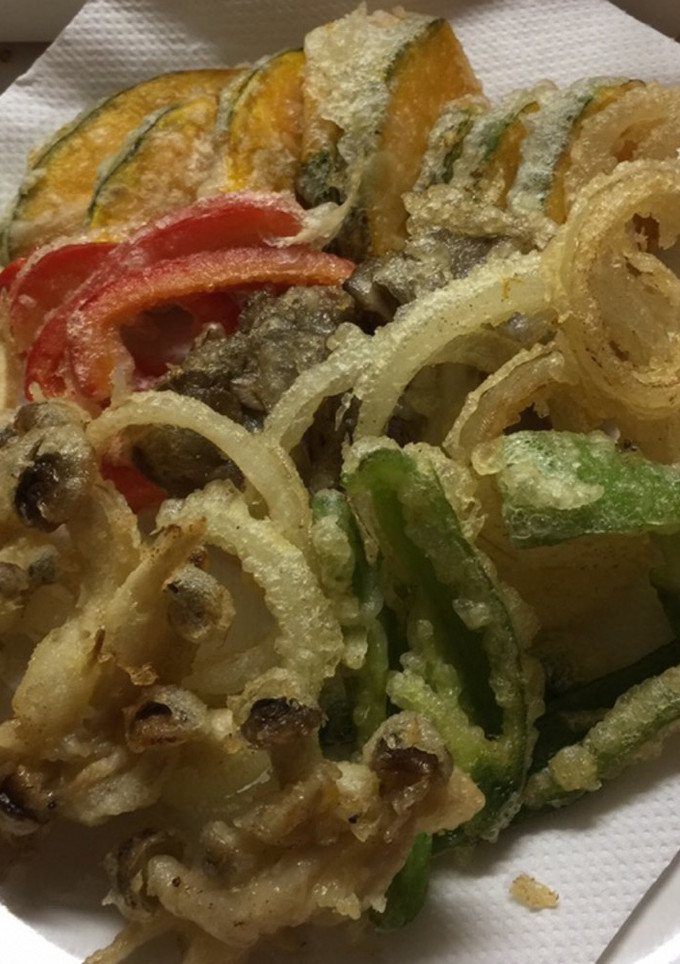 炭酸水の衣で野菜揚げ！サクサクふわふわ！-レシピのメイン写真