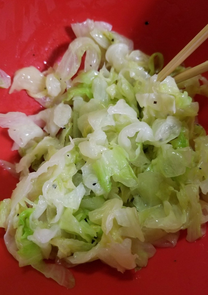 簡単あと一品付け合わせ キャベツの甘酢-レシピのメイン写真