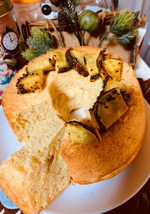 焼き芋☆シフォンケーキ-レシピのメイン写真