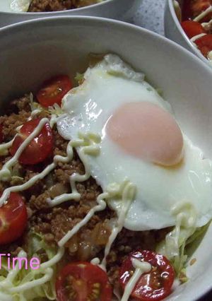 子供と食べれる♡なんちゃってタコライス-レシピのメイン写真