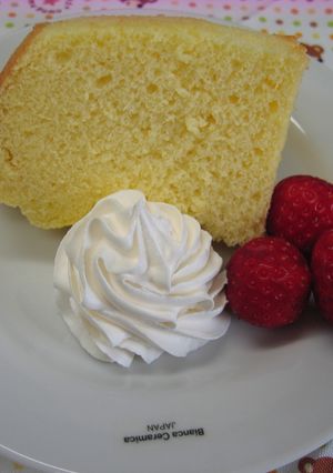 超ふわふわ♪基本のシフォンケーキ-レシピのメイン写真