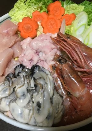 寄せ鍋具材-レシピのメイン写真