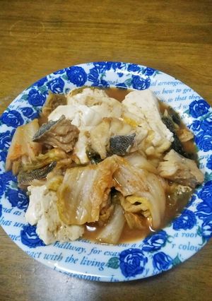 梨湖の簡単時短!たらキムチ豆腐-レシピのメイン写真