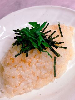 超簡単✨レンチンで激ウマ明太バターご飯-レシピのメイン写真
