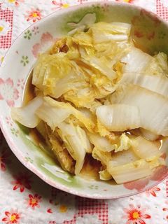 白菜と厚揚げのお浸し-レシピのメイン写真
