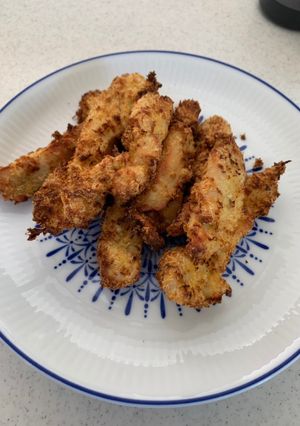 鳥ささみのカレー味スティックフライ-レシピのメイン写真