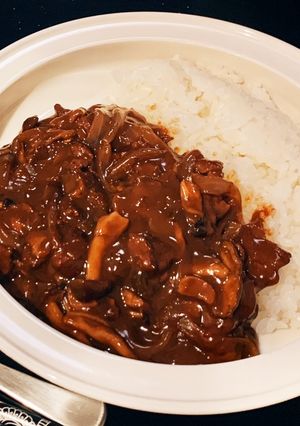 ハッシュドビーフ:)-レシピのメイン写真