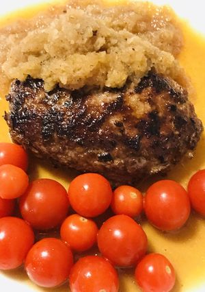 合挽き肉のハンバーグ●おろしハンバーグ-レシピのメイン写真