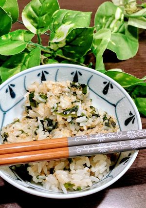 我が家のわかめごはん-レシピのメイン写真