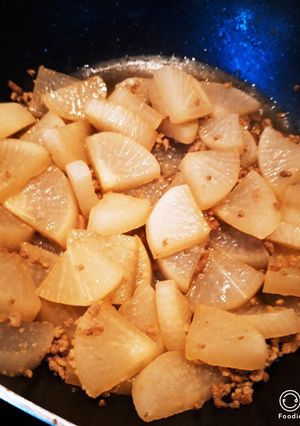 大根と挽肉のそぼろ煮込み~♪煮込み作り置-レシピのメイン写真