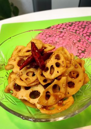 定番料理レンコンのきんぴら-レシピのメイン写真