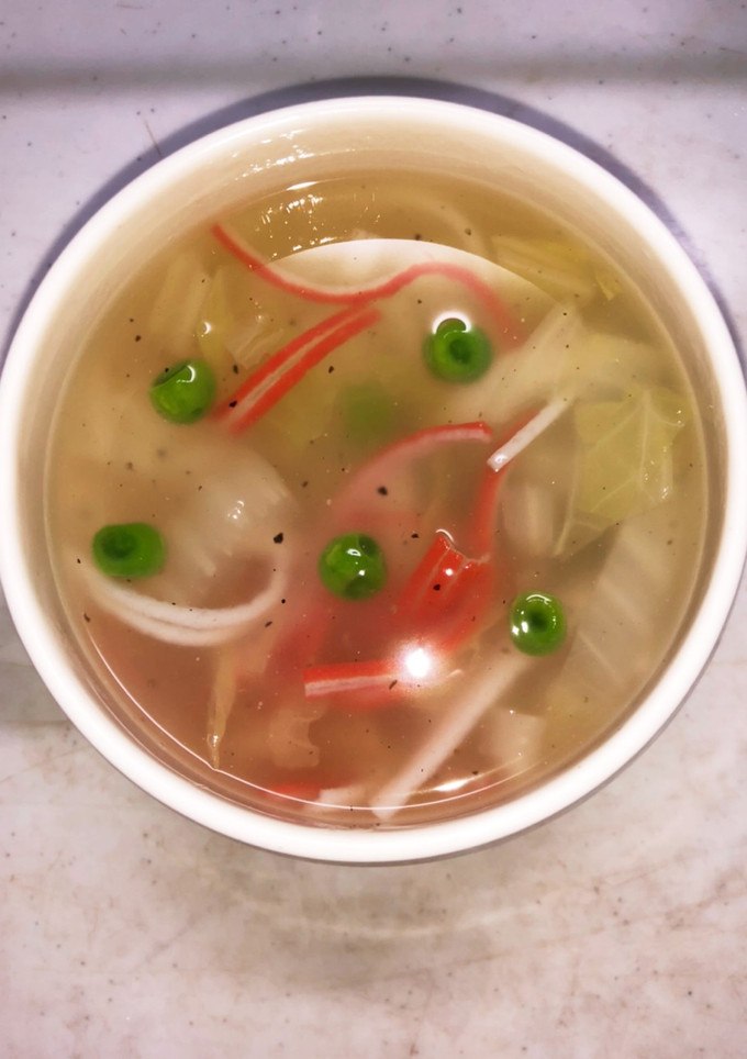 カニカマと白菜のとろっとスープ-レシピのメイン写真