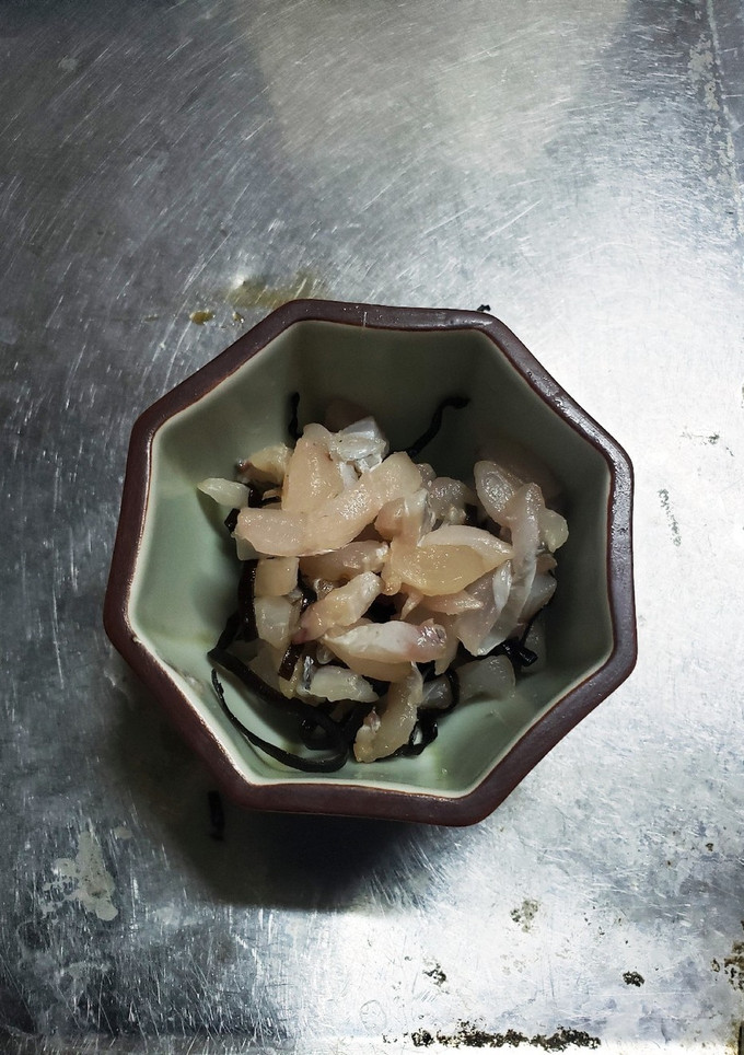 タチウオと塩昆布の和え物-レシピのメイン写真