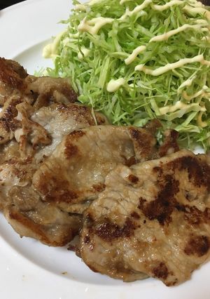 パパの好きな生姜焼き-レシピのメイン写真