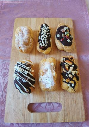 Wクリーム エクレア-レシピのメイン写真